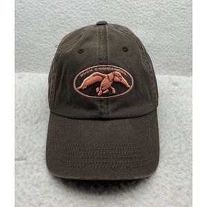 Duck Commander Baseball Hat Womens Strap Back Brown Pink‎ Hunting Outdoors OSFM